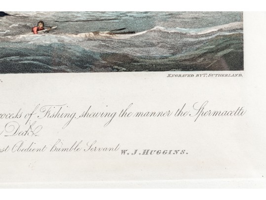 1825 English Color Engraving, 