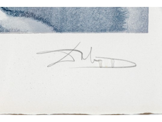 Salvador Dali (1904-1989) Signed Color Engraving, 