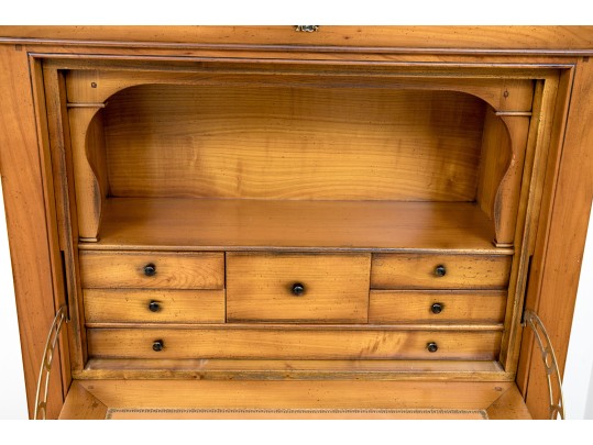 Grange Vintage Drop Leaf Secretary Cabinet