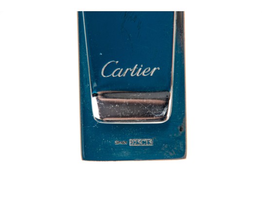 Cartier Sterling Silver Money Clip