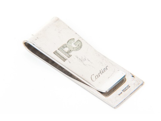 Cartier Sterling Silver Money Clip