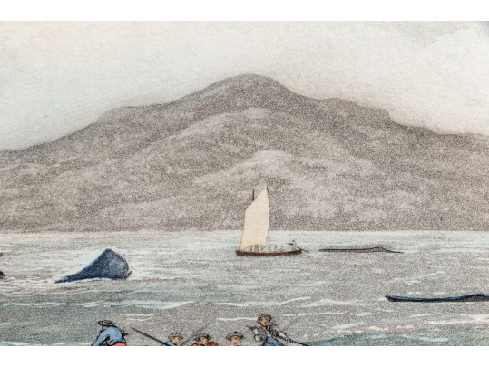 1825 English Color Engraving, 