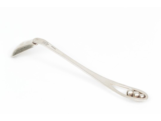 Georg Jensen USA Sterling Silver Unique Ornamental Spoon