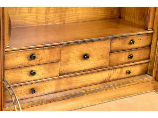 Grange Vintage Drop Leaf Secretary Cabinet