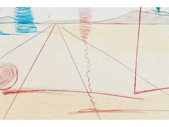 Salvador Dali (France, Spain, 1904-1989) Limited Edition Etching, Sancho Panza 