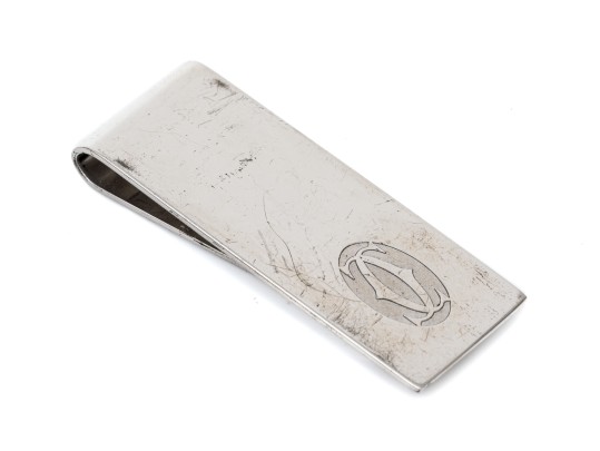Cartier Sterling Silver Money Clip