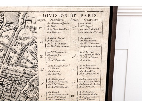 Set Of Three Restoration Hardware Decorative Pair Of Map Print On Canvas