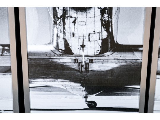 Restoration Hardware Tryptich, Set Of Three Decorative Airplane Prints