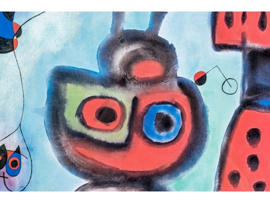Joan Miro (Spain/France, 1893-1983) Fine Art Print, 