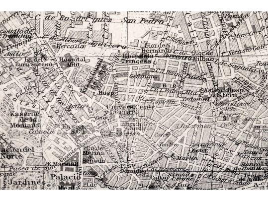 Set Of Three Restoration Hardware Decorative Pair Of Map Print On Canvas