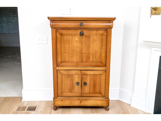 Grange Vintage Drop Leaf Secretary Cabinet