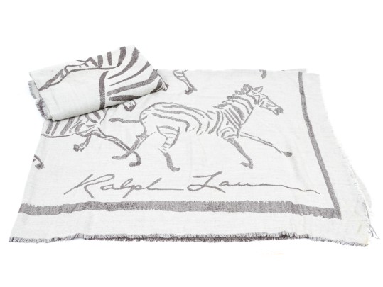 Pair Of Fine Vintage Ralph Lauren Throws