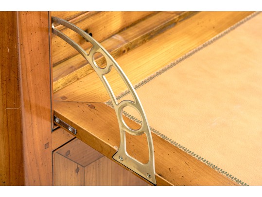 Grange Vintage Drop Leaf Secretary Cabinet