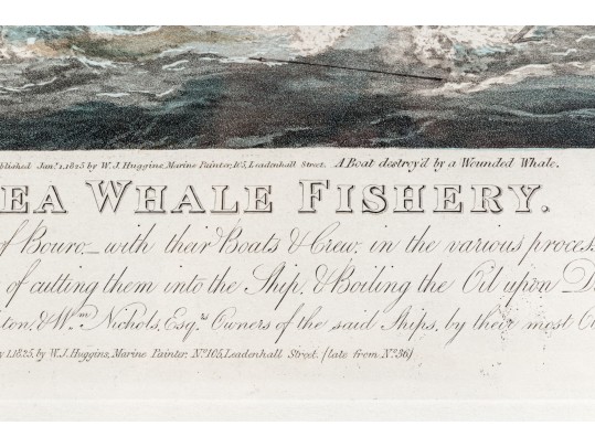 1825 English Color Engraving, 