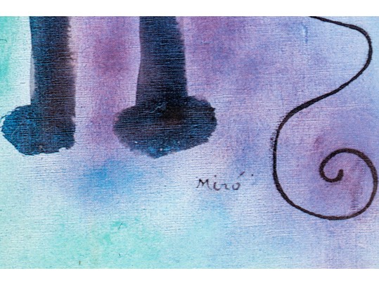Joan Miro (Spain/France, 1893-1983) Fine Art Print, 