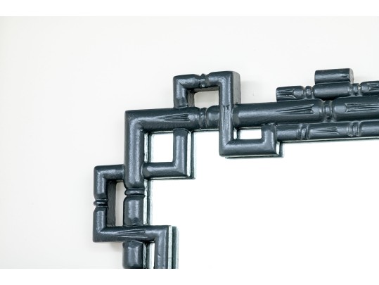 Fabulous Chinoiserie Faux Bamboo Framed Mirror