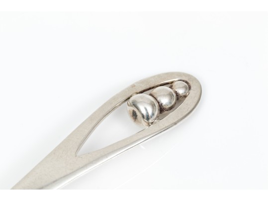 Georg Jensen USA Sterling Silver Unique Ornamental Spoon
