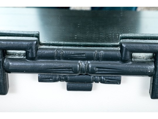 Fabulous Chinoiserie Faux Bamboo Framed Mirror