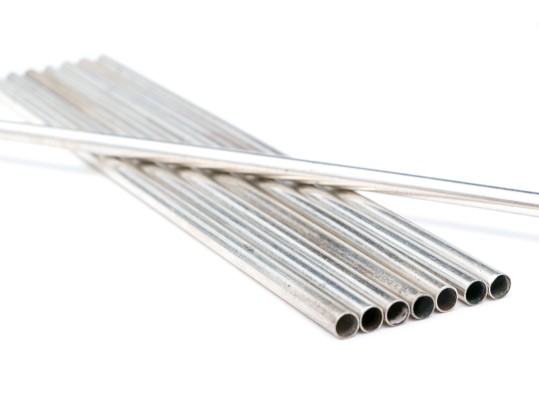 Set Of Eight Tiffany & Co. Sterling Silver Straws