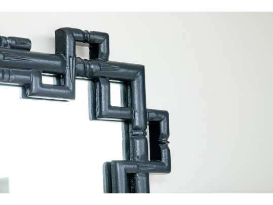 Fabulous Chinoiserie Faux Bamboo Framed Mirror