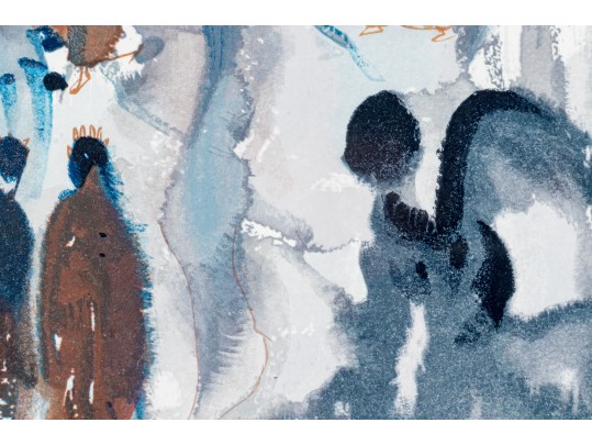 Salvador Dali (1904-1989) Signed Color Engraving, 