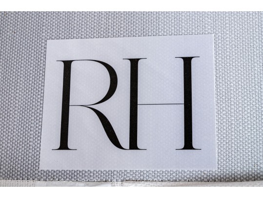 Restoration Hardware Chic Three Seat Sofa