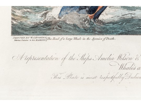 1825 English Color Engraving, 