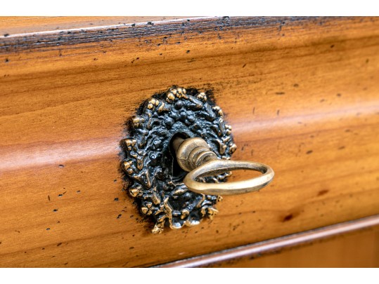 Grange Vintage Drop Leaf Secretary Cabinet