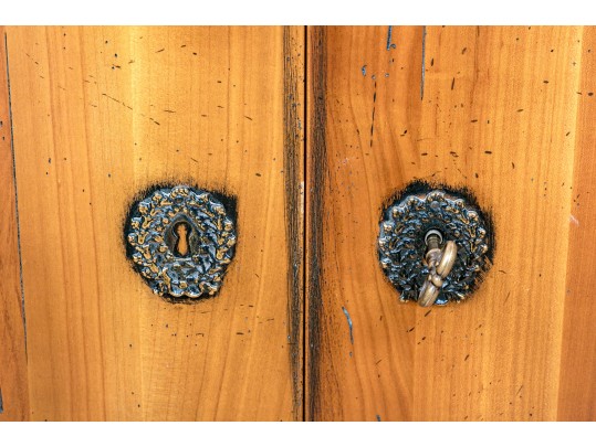 Grange Vintage Drop Leaf Secretary Cabinet