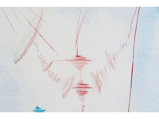 Salvador Dali (France, Spain, 1904-1989) Limited Edition Etching, Sancho Panza 