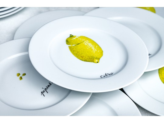 Fabulous 25 Piece French, Limoges Porcelain De Sologne Dishes