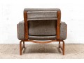 Sven Ivar Dysthe, Mid Century Modern Rosewood Upholstered Armchair