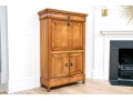 Grange Vintage Drop Leaf Secretary Cabinet