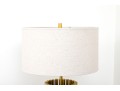 Luxurious Modern Tubular Brass Table Lamp