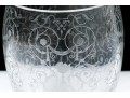 Baccarat Etched Crystal Vase