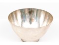 Tiffany & Co. Sterling Silver Striking Vintage Contemporary Motif Scalloped Footed Bowl