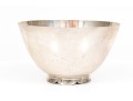Tiffany & Co. Sterling Silver Striking Vintage Contemporary Motif Scalloped Footed Bowl
