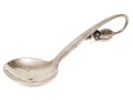 O. Mogensen Sterling Silver Beautiful Ornamental Spoon, 4 3/4
