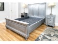Chic Restoration Hardware Metal Wrapped Full Sized Bed Frame