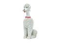 Adorable Large Mid Century Italian Majolica Poodle