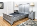 Chic Restoration Hardware Metal Wrapped Full Sized Bed Frame