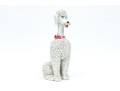 Adorable Large Mid Century Italian Majolica Poodle