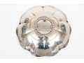 Tiffany & Co. Sterling Silver Striking Vintage Flower Motif Bon Bon Bowl, Circa 1941