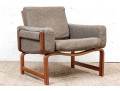 Sven Ivar Dysthe, Mid Century Modern Rosewood Upholstered Armchair