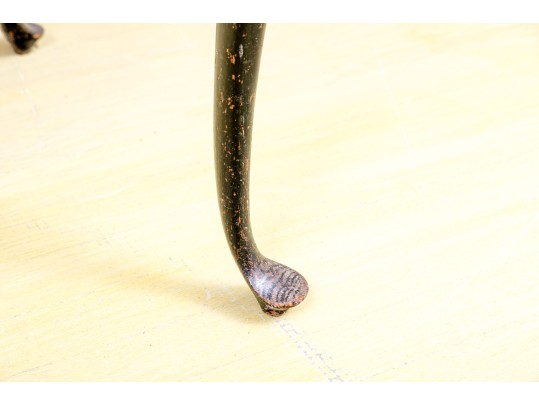 20th C. Chinoiserie Lacquered Tray Top Table