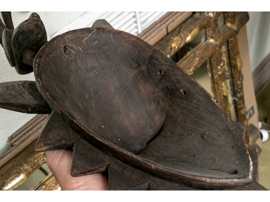 Collection Of Six African Carved Tribal Masks