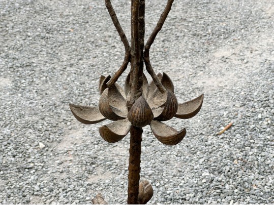 20th C. Chinoiserie Lacquered Tray Top Table