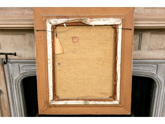 William Malherbe (French, 1884-1951) Oil On Canvas Floral Still Life