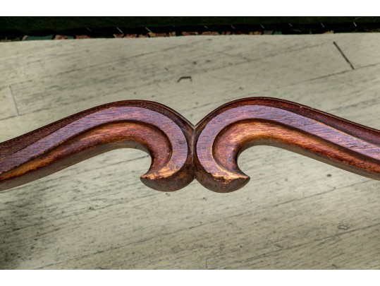 French Louis XIV Style Upholstered Bench