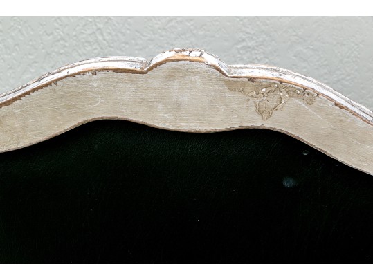 Pair Of Yale Burge Quality Leather Upholstered Fauteuils